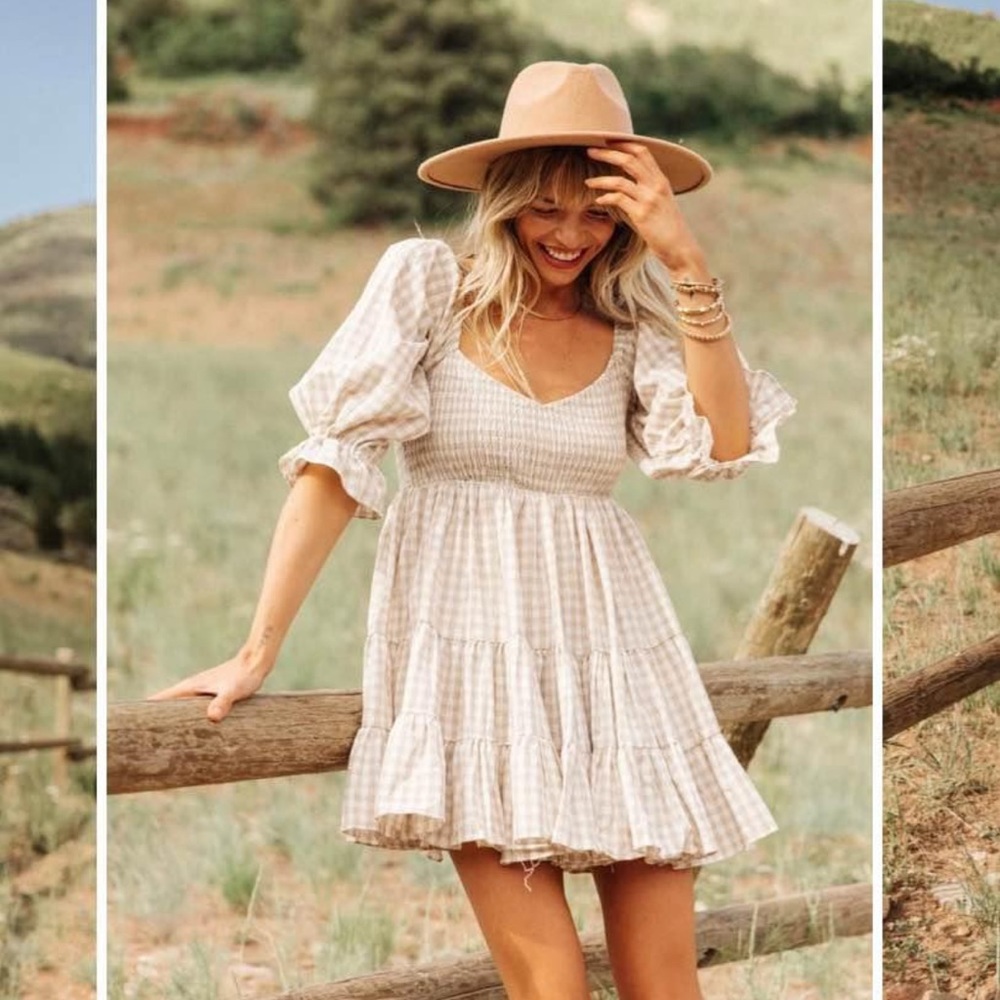 MABLE GINGHAM DRESS